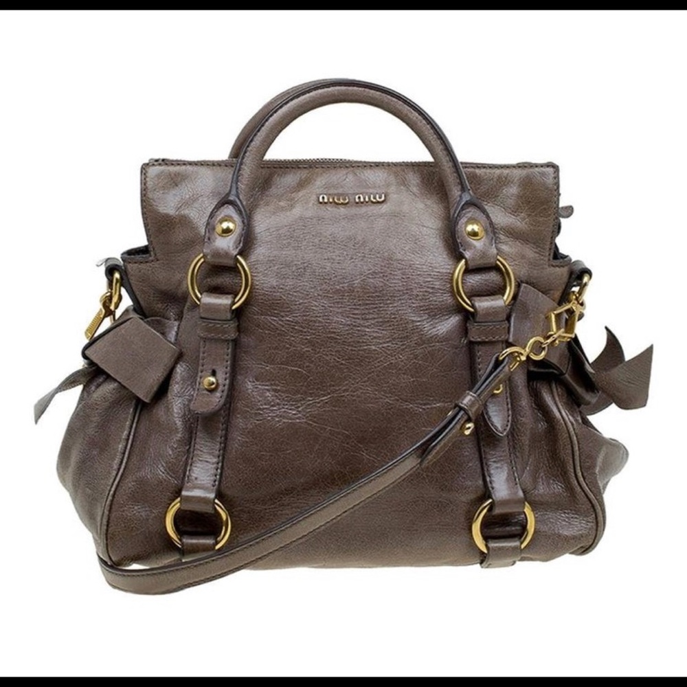 Miu Miu Vitello Tote